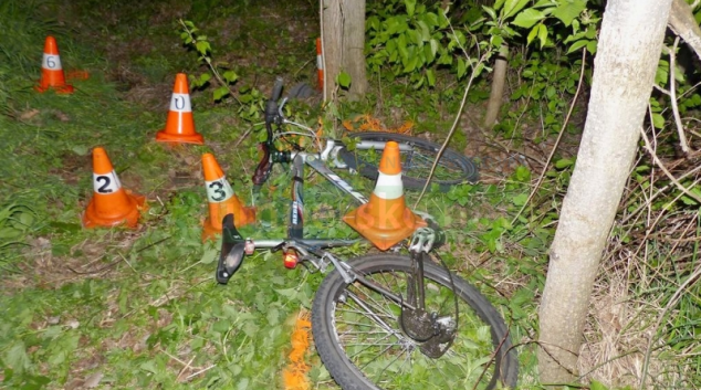 Tragická nehoda cyklisty na Jesenicku