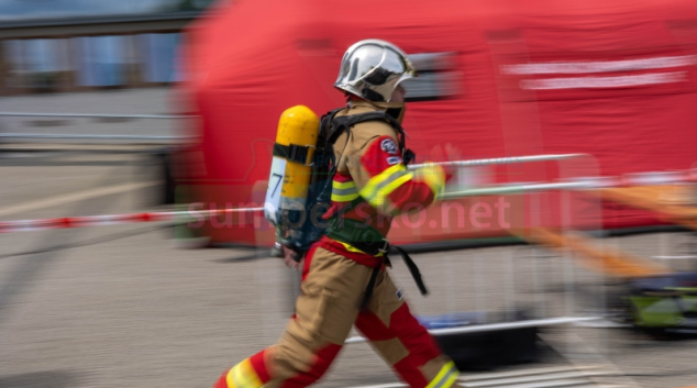 Soutěž nejtvrdších hasičů v závodě TFA Olomouc 2024