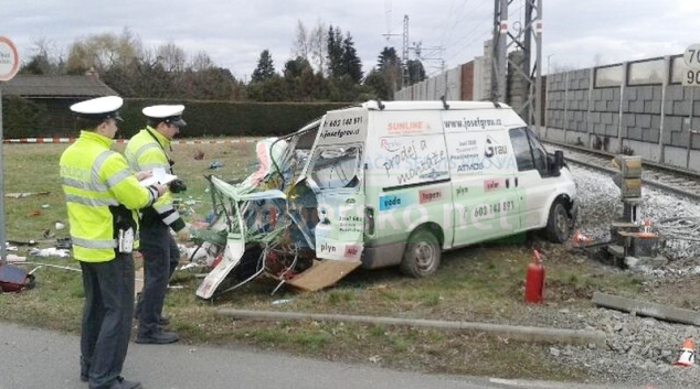 Nehoda na přejezdu v Postřelmově