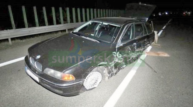 Pomalu jedoucí vozidlo u Rájce odstartovalo dopravní nehodu