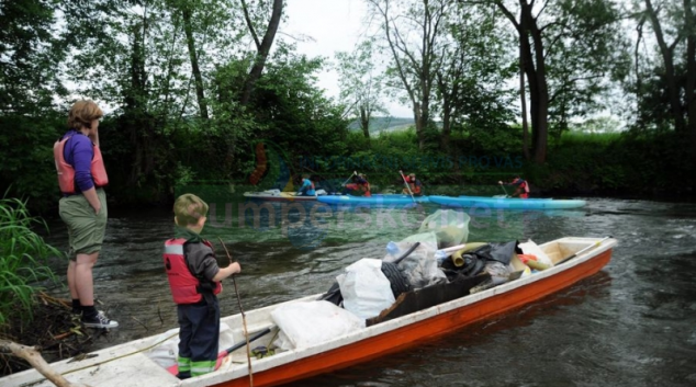 Vodáci budou uklízet Moravu