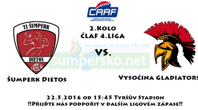 Šumperský Dietos vs Vysočinou Gladiators