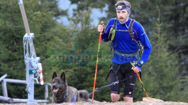 První letošní závod Horské výzvy ovládl dogtrekař Jiřík