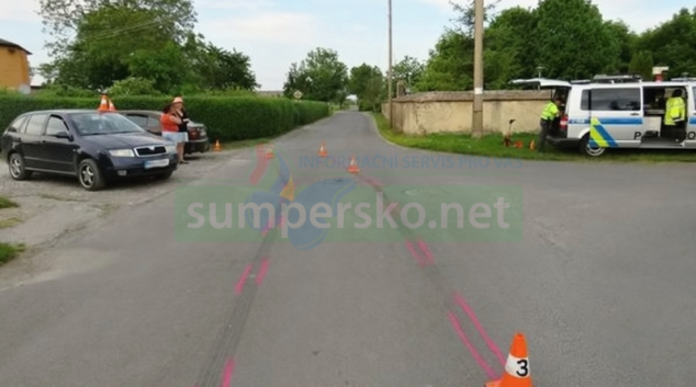 Řidička v Javorníku nedala přednost