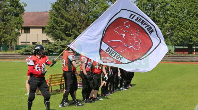Americký fotbal v Šumperku pokračuje dalším zajímavým zápasem