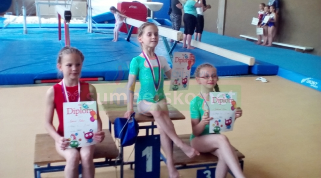 Šumperské sportovní gymnastky si připisují úspěchy