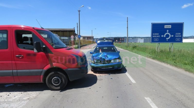 Řidič v Zábřehu nedal přednost