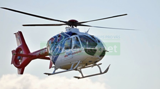 Na Jesenicku zasahovaly dva vrtulníky leteckých záchranných služeb