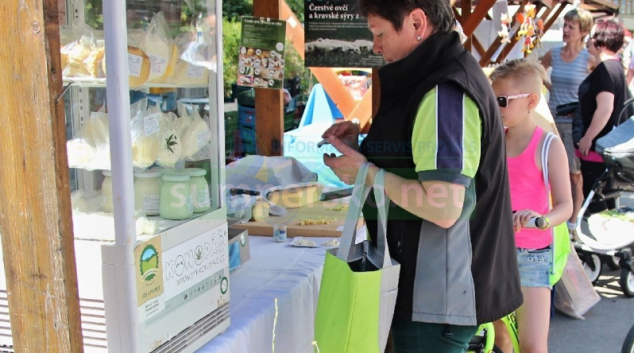 Farmářské trhy v Šumperku se konaly v první prázdninový den