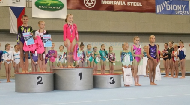 Gymnastky z GK Šumperk uspěly