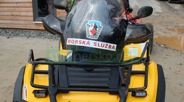 Horská služba v Jeseníkách zachraňovala polského turistu