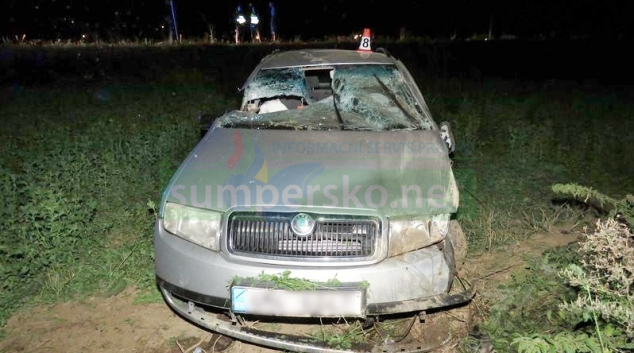 Po dopravní nehodě na Zábřežsku řidič odmítl dechovou zkoušku