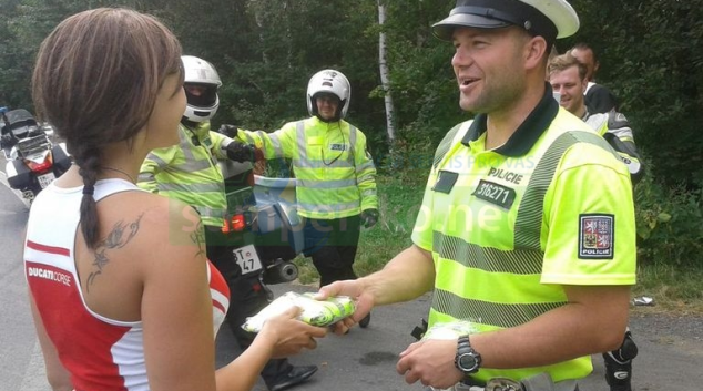 Dopravní a dálniční policie kontrolovala motorkáře