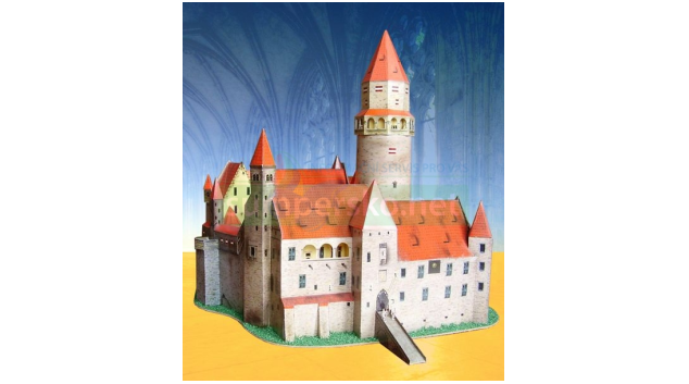 Kouzlo papírových modelů hradů a zámků