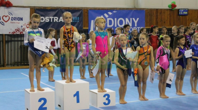 Gymnastky GK Šumperk uspěly na Vítkovice Cup i Baby Gym Cup