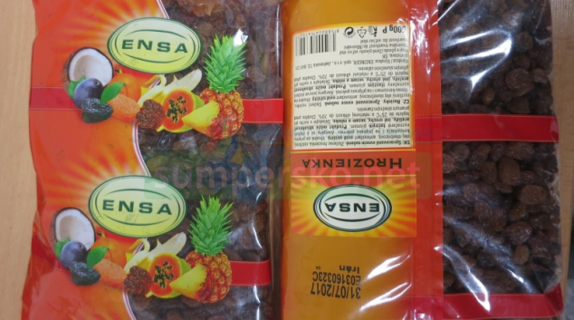 Pozor na plesnivé hrozinky