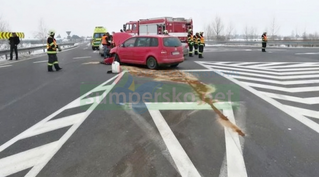 Řidička v Postřelmově nadala přednost