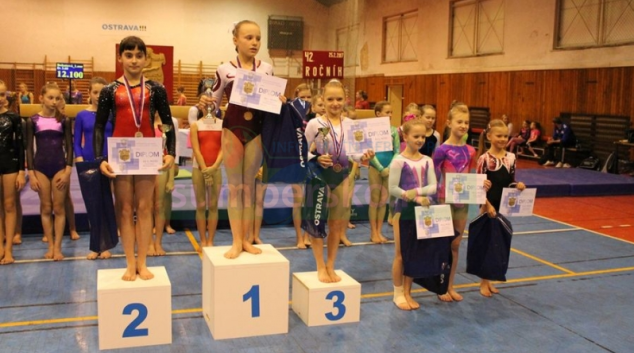 Šumperské gymnastky zahájily sezónu v Ostravě