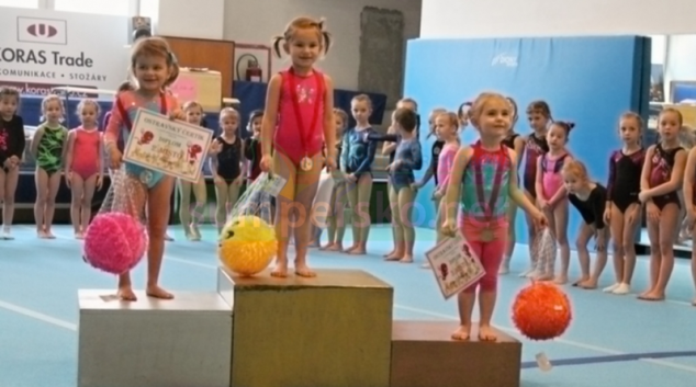 Šumperské gymnastky získaly dalších pět medailí