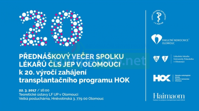 FN Olomouc: Připomínáme si 20 let od zahájení transplantací krvetvorných buněk