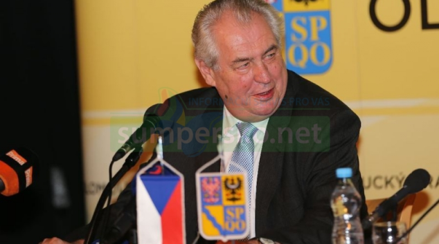 Olomoucký kraj navštíví prezident Miloš Zeman.