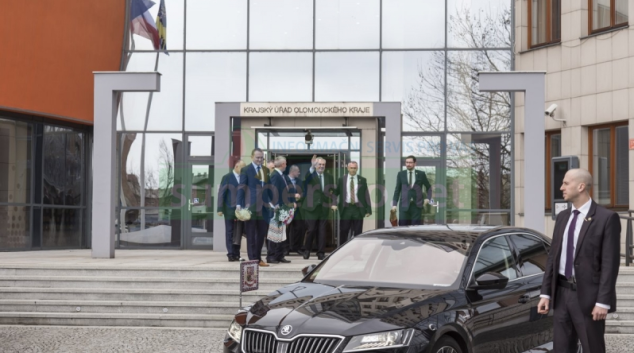 Prezident Miloš Zeman v Olomouckém kraji