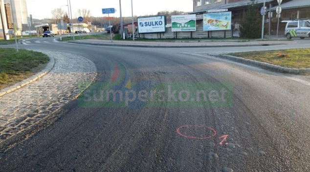 Zraněním cyklistky skončila dopravní nehoda v Zábřehu