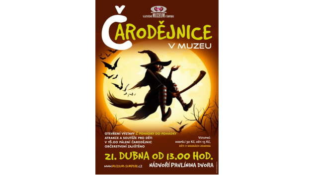 Čarodějnické odpoledne v Pavlínině dvoře