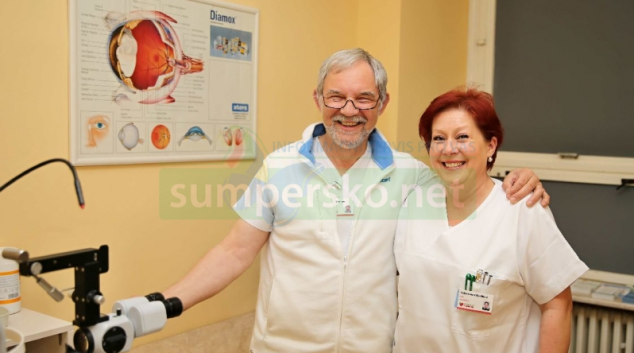 Čtvrt století vede primář Ivan Schlemmer oční oddělení šumperské nemocnice