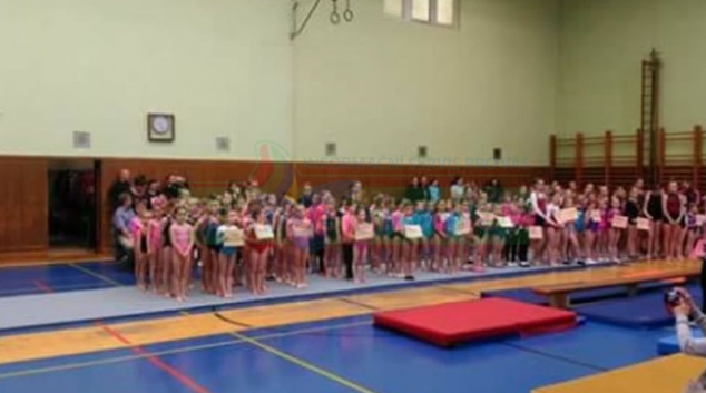Šumperské sportovní gymnastky na závodech v Prostějově a Kopřivnici