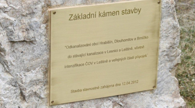 Brníčko, Dlouhomilov, Hrabišín budou mít novou kanalizaci