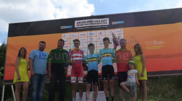 Cílem sobotní etapy Závodu Míru byla horní nádrž PVE Dlouhé stráně