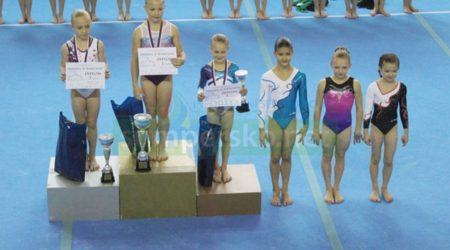 Šumperské gymnastky závodily v Ostravě