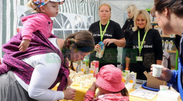 Bioslavnosti opět přilákaly zájemce o zdravé potraviny