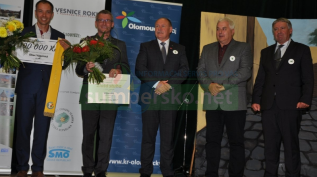 V obci Vápenná vyvrcholila soutěž Vesnice roku 2017