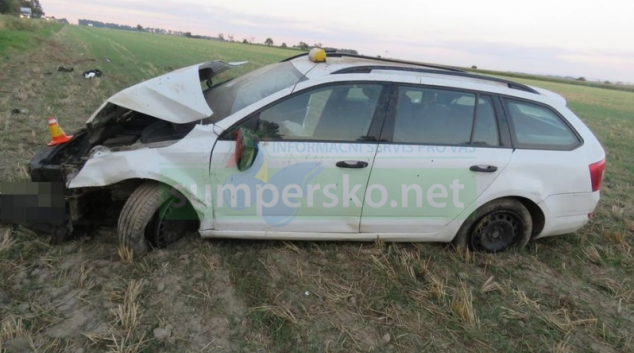 Řidič během jízdy usnul