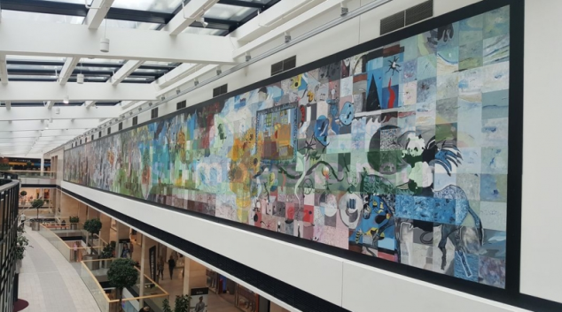 Unikátní koláž z olomoucké „Šantovky“ pomohla zvířecím kamarádům