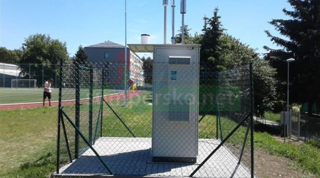 Šumperk má novou monitorovací stanici ovzduší