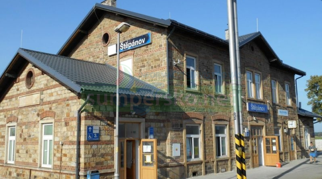 Opravené nádraží ve Štěpánově může sloužit volnočasovým aktivitám