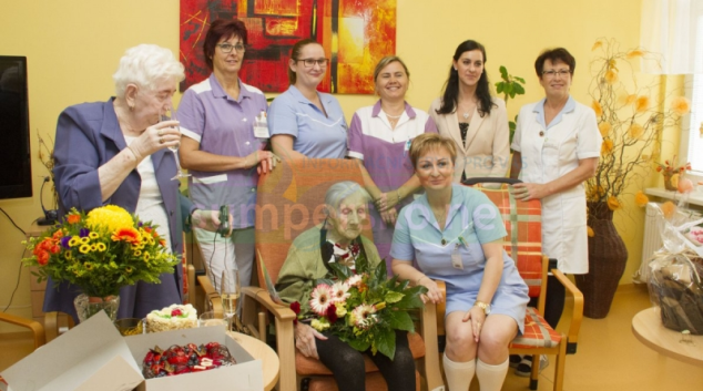 Nejstarší občanka Olomouckého kraje oslavila 107. narozeniny