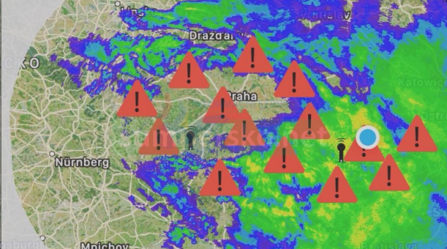 Orkán Herwart navýšil počet hasičských výjezdů o téměř 4600 procent