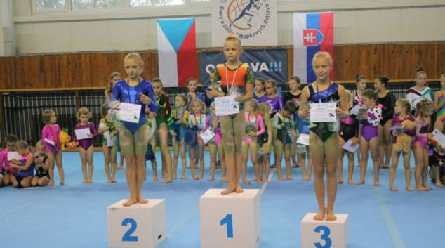 Gymnastky GK Šumperk si připisují první úspěchy v nové sezóně