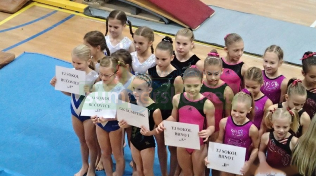 Gymnastky GK Šumperk závodily v Bučovicích