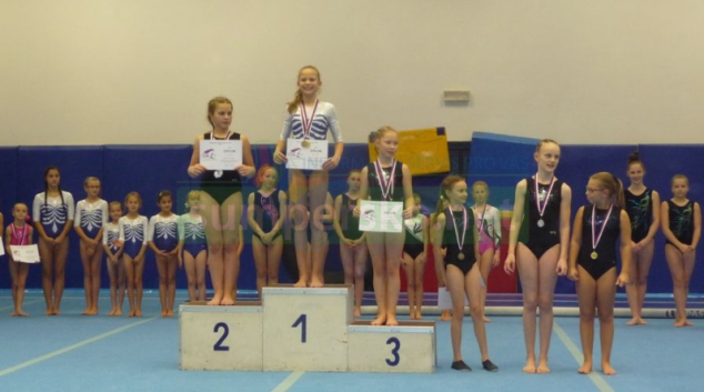 Šumperské sportovní gymnastky uspěly v Prostějově