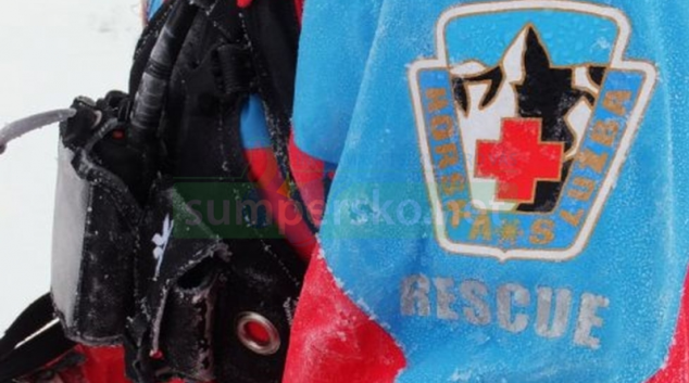 Horská služba zachraňovala skialpinistu ze sesuvu sněhu