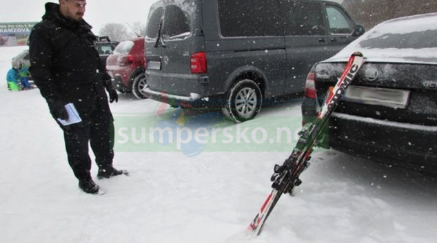 Policisté varují lyžaře v Jeseníkách
