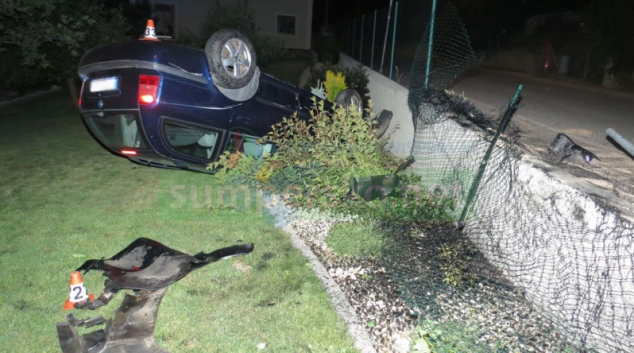 Podnapilý řidič havaroval v Zábřehu