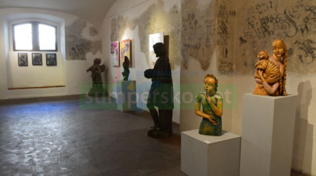 Šumperští umělci vystavují v Praze