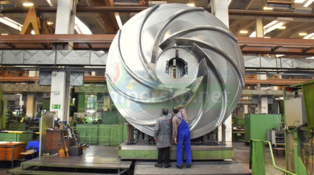 Nové oběžné kolo na Dlouhých stráních bude mít devět lopatek