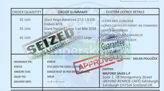 Celní správa upozorňuje na „falešné předpisy“